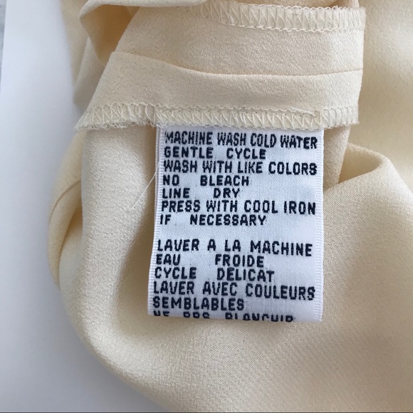 Rena Rowan beige button down sleeveless tunic top - Picture 7 of 7